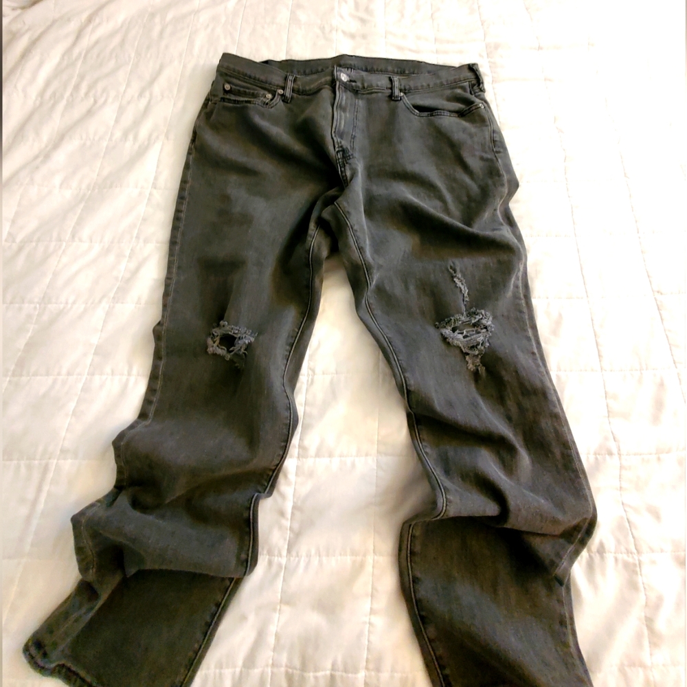 Abercrombie & Fitch Ripped Athletic Skinny Jeans
